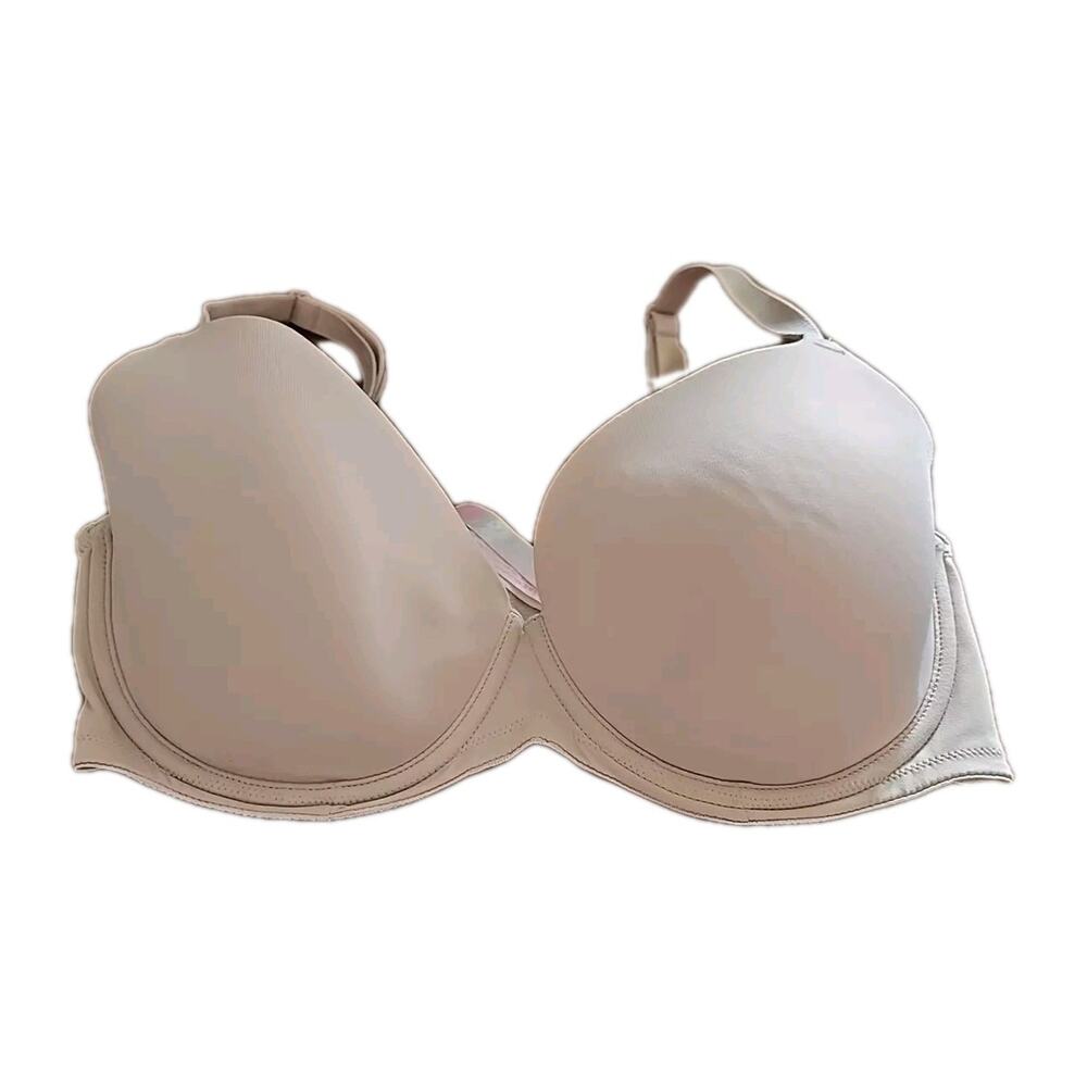Victoria's Secret Wear Everywhere‎ Beige Lightly Lined Underwire Bra Size 34DD